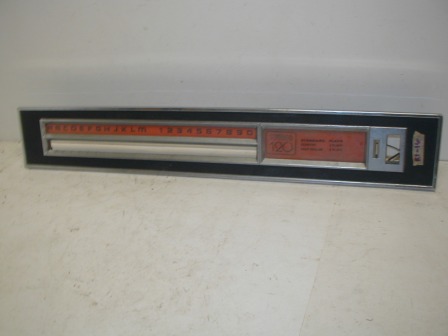 AMI RI - 1G Jukebox Selector Panel (Item #46) $84.99